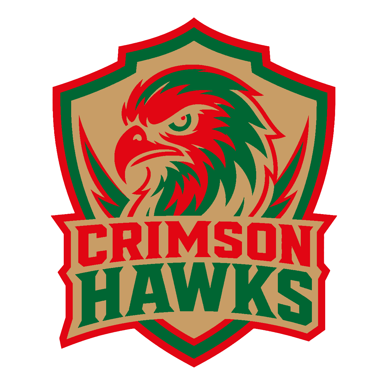 Crimson Hawks logó